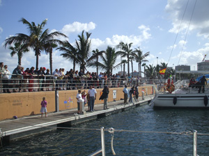 The marina in Las Palmas, Gran Canaria